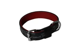 Martin Sellier - Collier En Cuir Boston Avec Sangle De 40mm Pour Chien - 70cm