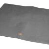 Wouapy - Tapis Plat En Tissu Suédine - Gris
