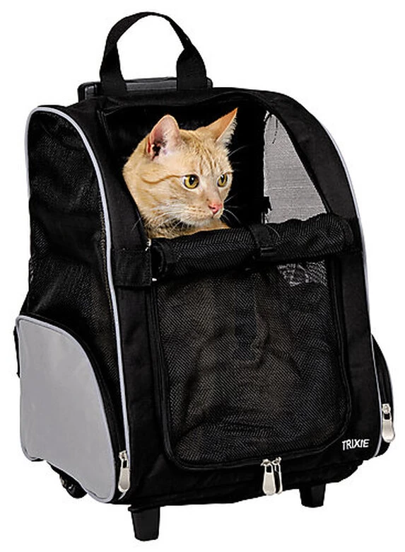 Trixie - Trolley De Transport Sur Roulettes Pour Chien Et Chat 2 Trixie - Trolley De Transport Sur Roulettes Pour Chien Et Chat – Image 2