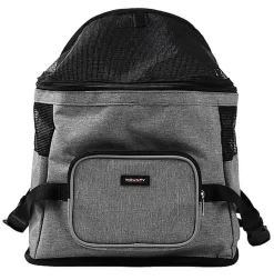 Wouapy - Sac De Transport Ventral Pour Chien - Gris