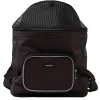 Wouapy - Sac De Transport Ventral Pour Chien - Noir