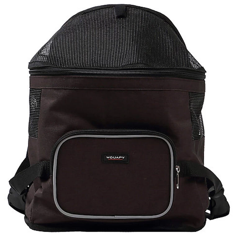 Wouapy - Sac De Transport Ventral Pour Chien - Noir 1 Wouapy - Sac De Transport Ventral Pour Chien - Noir