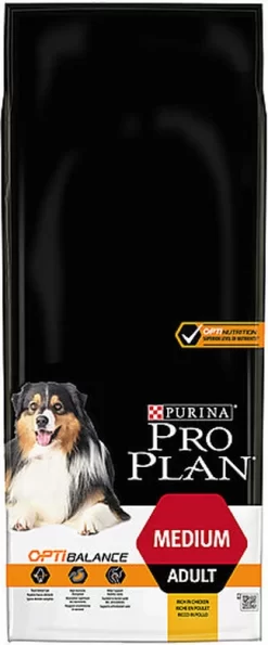 Pro Plan - Croquettes OPTIBALANCE Medium Poulet Pour Chien -Fournitures Pour Chiens 16155