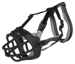 Trixie - Muselière Muzzle Flex En Noir Pour Chiens - M