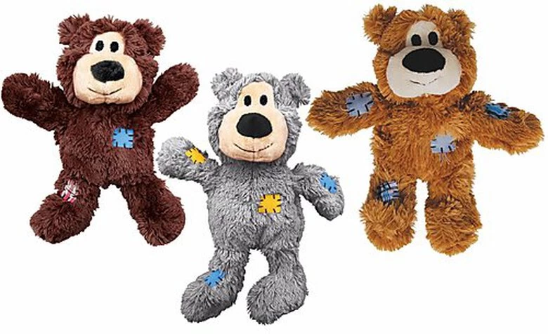 KONG - Jouet Wild Knots Bear Pour Chiens - S/M 1 KONG - Jouet Wild Knots Bear Pour Chiens - S/M