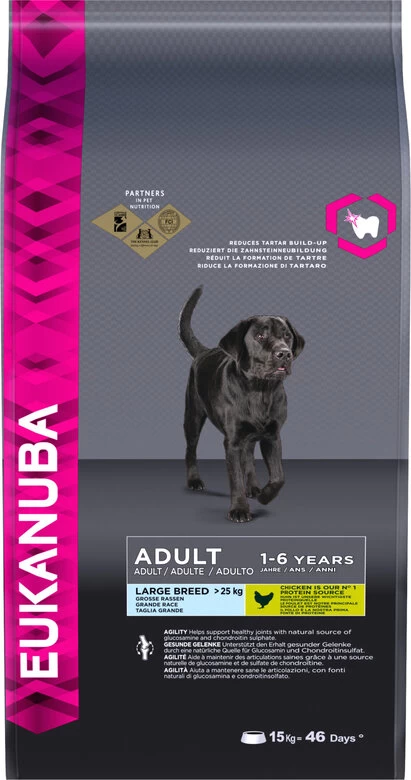 Eukanuba - Croquettes Au Poulet Pour Chien Adulte De Grande Taille - 15Kg 2 Eukanuba - Croquettes Au Poulet Pour Chien Adulte De Grande Taille - 15Kg – Image 2