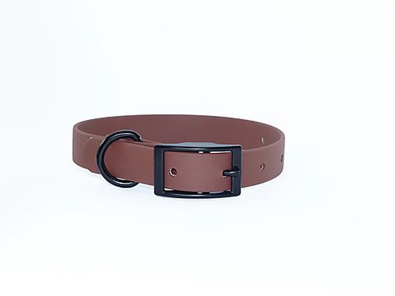 EKys - Collier Biothane 25mm Pour Chien - Marron 1 EKys - Collier Biothane 25mm Pour Chien - Marron