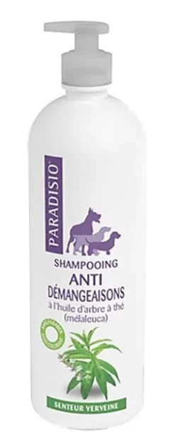 Paradisio - Shampoing Anti-démangeaisons Senteur Verveine Pour Chien - 1L