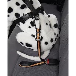 Kurgo - Attache Ceinture De Sécurité Voiture Tether Pour Chien - Orange -Fournitures Pour Chiens 23314