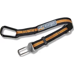 Kurgo - Attache Ceinture De Sécurité Voiture Tether Pour Chien - Orange