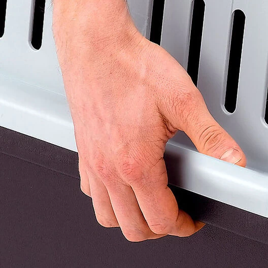 Ferplast - Panier De Transport Atlas 40 En Plastique - Gris 5 Ferplast - Panier De Transport Atlas 40 En Plastique - Gris – Image 5