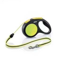 Flexi - Laisse New Neon Avec Cordon De 5m Pour Chien M