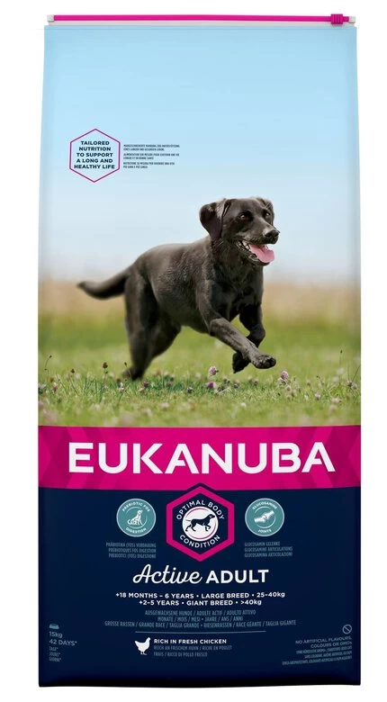 Eukanuba - Croquettes Au Poulet Pour Chien Adulte De Grande Taille - 15Kg 1 Eukanuba - Croquettes Au Poulet Pour Chien Adulte De Grande Taille - 15Kg