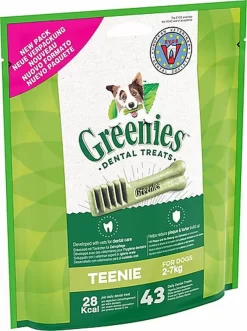 Greenies - Friandises Sticks Dentaires TEENIE Pour Chien Mini - X43