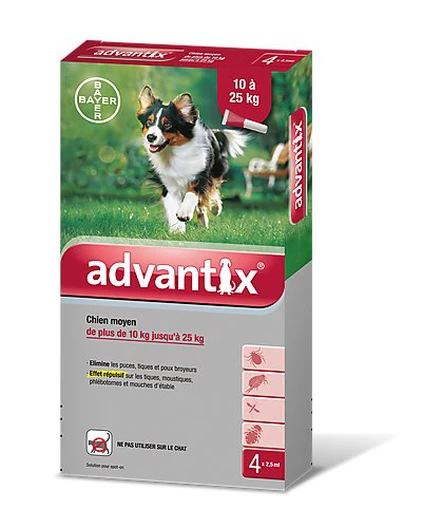 Bayer Pipettes Antiparasitaires Advantix 2 Bayer Pipettes Antiparasitaires Advantix – Image 2