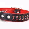 Yogipet - Collier Cuir Skóra Crystal Pour Chien - Rouge