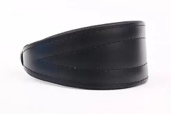 Yogipet - Collier En Cuir Lévrier Pour Chien - Noir