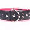 Yogipet - Collier Cuir Large Crystal Pour Chien - Rose