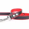 Yogipet - Laisse En Cuir Avec Nylon 120cm Pour Chien - Rouge