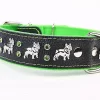 Yogipet - Collier Cuir French Bulldog Pour Chien - Vert