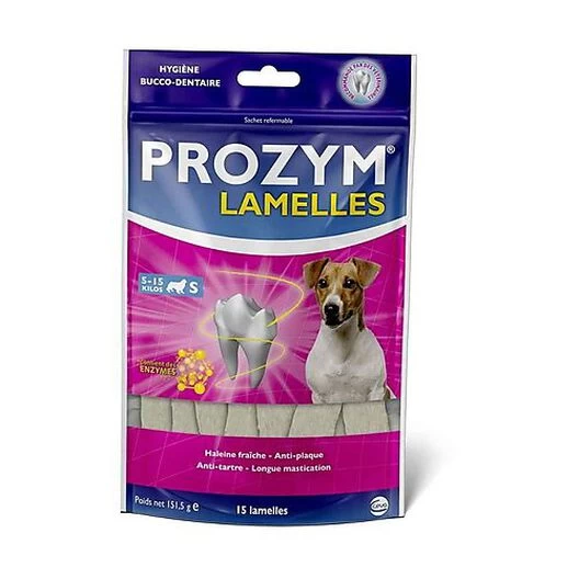 PROZYM - Sachet Lamelles Hygiène Bucco-dentaire Pour Chien 2 PROZYM - Sachet Lamelles Hygiène Bucco-dentaire Pour Chien – Image 2