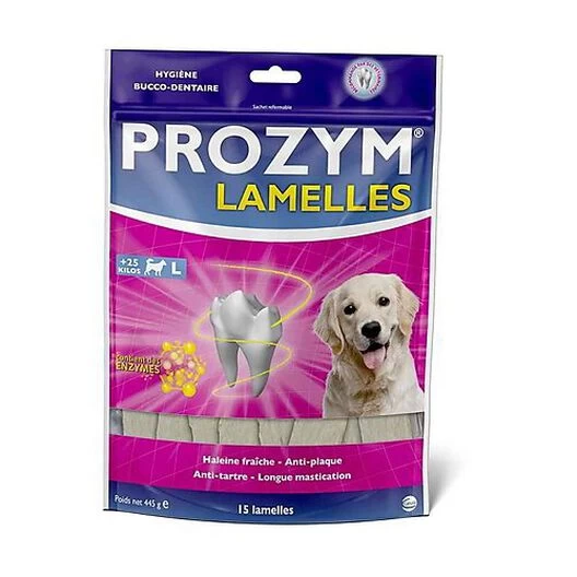 PROZYM - Sachet Lamelles Hygiène Bucco-dentaire Pour Chien 3 PROZYM - Sachet Lamelles Hygiène Bucco-dentaire Pour Chien – Image 3