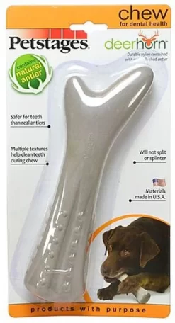Petstages - Jouet Deerhorn Pour Chien - L