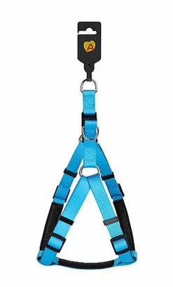 Animalis - Harnais Basic Confort T2 20mm Et 57/75cm Pour Chien - Bleu