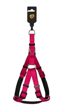 Animalis - Harnais Basic Confort T2 20mm Et 57/75cm Pour Chien - Fuchsia