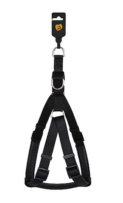 Animalis - Harnais Basic Confort T4 40mm Et 96/120cm Pour Chien - Noir 1 Animalis - Harnais Basic Confort T4 40mm Et 96/120cm Pour Chien - Noir