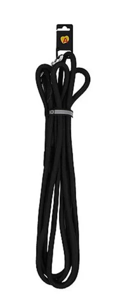 Animalis - Longe En Corde Forte De 5m Pour Chien - Noir