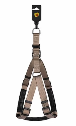Animalis - Harnais Basic Confort T3 25mm Et 75/96cm Pour Chien - Taupe