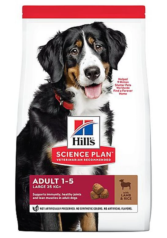 Hill's Science Plan - Croquettes à L'Agneau Et Riz Pour Chien De Grande Race - 12Kg 1 Hill's Science Plan - Croquettes à L'Agneau Et Riz Pour Chien De Grande Race - 12Kg