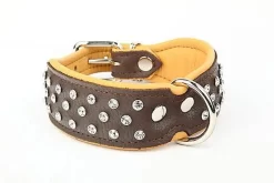 Yogipet - Collier Crystal Déco Pour Chien - Marron -Fournitures Pour Chiens 41862