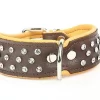 Yogipet - Collier Crystal Déco Pour Chien - Marron
