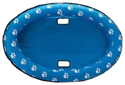 Trixie - Canot Gonflable Bleu Pour Chien - 130 × 90 Cm