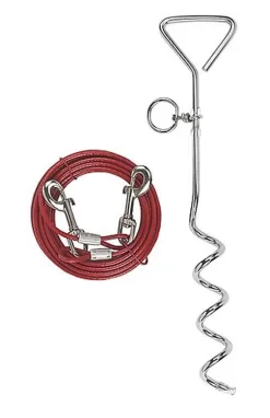 Kerbl - Laisse D'Attache Avec Ancrage Pour Chien