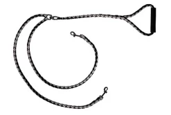 Kerbl - Laisse Double Tressée En Tissu Nylon Pour Chien - 140cm