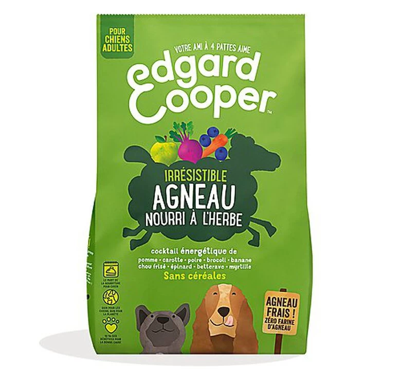 Edgard & Cooper - Croquettes à L'Agneau Pour Chien - 12Kg 1 Edgard & Cooper - Croquettes à L'Agneau Pour Chien - 12Kg