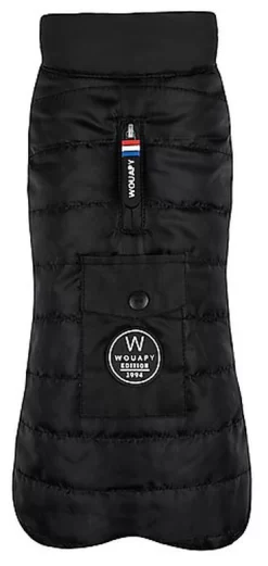 Wouapy - Doudoune Noir Pour Chien - XS