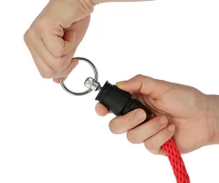 Goleygo - Longe Antidérapante Avec Goupille Rouge Pour Chien - 200cm -Fournitures Pour Chiens 47700