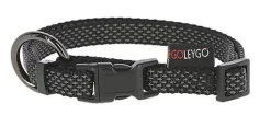 Goleygo - Ensemble Laisse Collier Et Goupille Noir Pour Chien - S -Fournitures Pour Chiens 47761