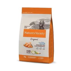 Nature's Variety - Croquettes Original Adulte Au Saumon Pour Chien - 10Kg