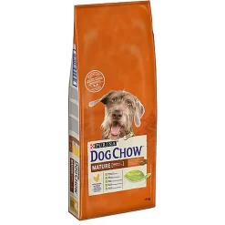 Dog Chow - Croquettes Mature Au Poulet Pour Chien - 14Kg