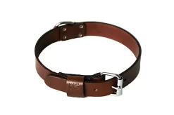 Martin Sellier - Collier Avec Bord Rond Marron Pour Chien