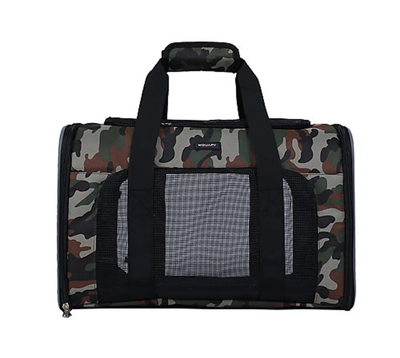 Wouapy - Sac De Transport Détente Camouflage Pour Chien - 45x25x28cm 1 Wouapy - Sac De Transport Détente Camouflage Pour Chien - 45x25x28cm