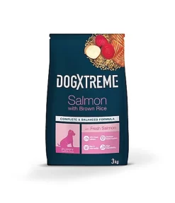 DogXtreme - Croquettes Au Saumon Frais Pour Chiot De Toute Race - 3Kg