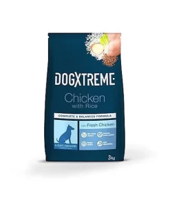 Meilleures ventes 1 DogXtreme - Croquettes Light Senior Au Poulet Frais Pour Chien - 3Kg