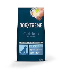 DogXtreme - Croquettes Light Senior Au Poulet Frais Pour Chien - 12Kg