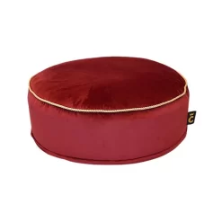 Comme Un Roi - Pouf Palace Rouge Pour Chien - 70cm